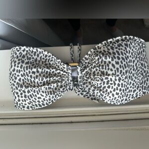 Loft Swim Printed Bikini Top - Size Medium